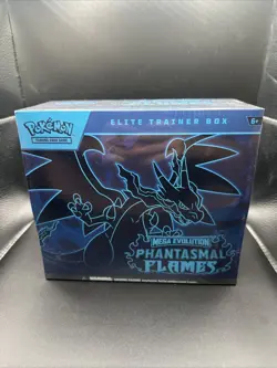 Pokemon Mega Evolution Phantasmal Flames Elite Trainer Box ETB - Image 1
