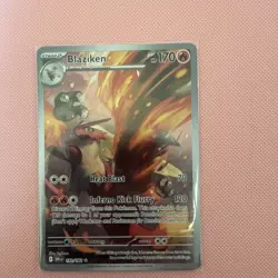 Blaziken 192/182 Destined Rivals Illustration Rare 2025 Pokemon TCG Card NM - Image 1