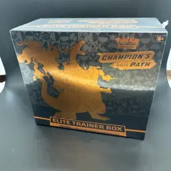 Pokemon Champion’s Path Elite Trainer Box ETB Factory Sealed 2020 820650805455 - Image 1
