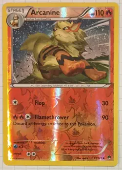 Arcanine 11/122 MP Uncommon Pokemon XY - BREAKpoint - Image 1