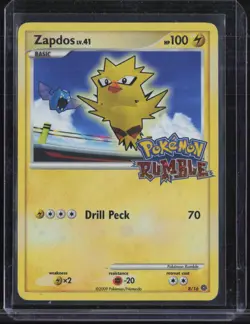 2009 Pokemon Rumble #8 Zapdos - Image 1