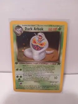 Dark Arbok [1st Edition] #2 Pokemon Team Rocket Ungraded - Image 1