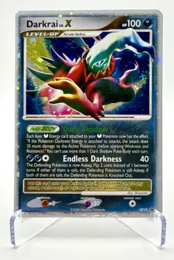 Pokemon Darkrai LV.X Promo DP19 Holo Diamond & Pearl Vintage - Image 1