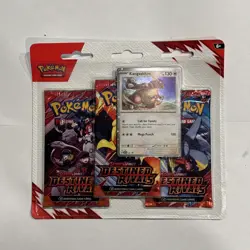 Lot of 2 Pokemon TCG: Destined Rivals 3 Pack Blister (Kangaskhan Promo) - Image 3