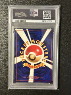 1999 P.M. Pokemon Gym 2 Rockets Mewtwo Holo PSA 8 #150 - Image 2