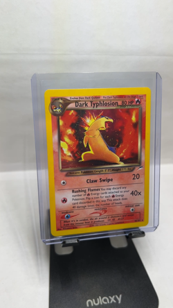 2002 Pokemon Neo Destiny Dark Typhlosion 10/105 Holo Rare NM 25 Years Stored! - Image 2