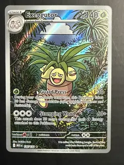 2025 Mega Evolution Series - Mega Evolution Exeggutor Illustration Rare #135 NM - Image 1