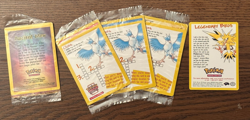 POKEMON SEALED ANCIENT MEW & 3 Movie Legendary Birds Moltres Articuno Zapdos - Image 2