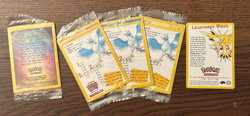 POKEMON SEALED ANCIENT MEW & 3 Movie Legendary Birds Moltres Articuno Zapdos - Image 3