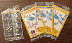 POKEMON SEALED ANCIENT MEW & 3 Movie Legendary Birds Moltres Articuno Zapdos - Image 4