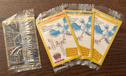 POKEMON SEALED ANCIENT MEW & 3 Movie Legendary Birds Moltres Articuno Zapdos - Image 5