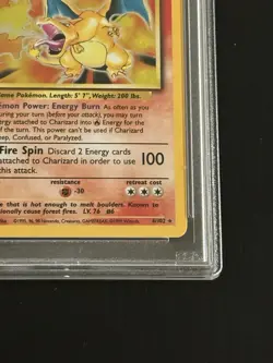 1999 POKEMON BASE SET CHARIZARD 4/102 PSA 6 - Image 4
