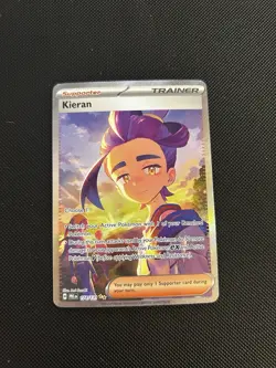 Pokemon TCG Kieran 174/131 Sv: Prismatic Evolutions Special Illustration Rare - Image 2