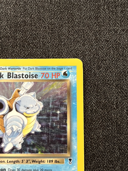 Pokemon TCG Dark Blastoise 4/110 Legendary Collection Holo LP - Image 5