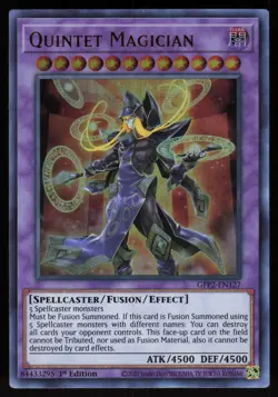 Quintet Magician GFP2-EN127 Ultra Rare 1st Edition Yu-Gi-Oh - Image 1