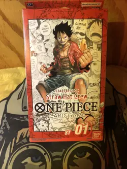 One Piece TCG Starter Deck ST-01 Straw Hat Crew English Edition - Image 1