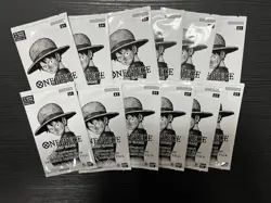 Lot (12) One Piece TCG OP13 3rd Anniversary Treasure Campaign Promo Pack - Image 1