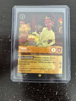 Disney Lorcana Tiana - Restaurant Owner 16/204 Azurite Sea Legendary Amber - Image 1