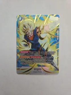 2024 Dragon Ball Super Vegito FB04-130 Secret Rare Alternate Art - Image 1