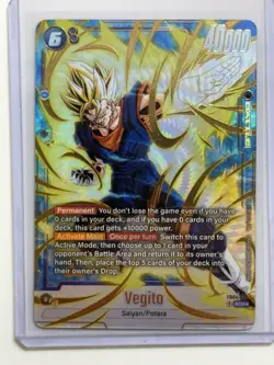 2024 Dragon Ball Super Vegito FB04-130 Secret Rare Alternate Art - Image 1