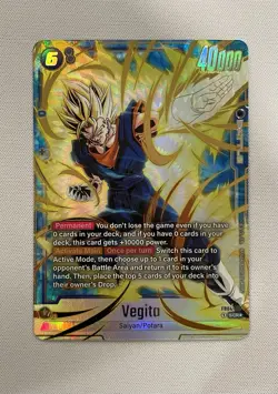 2024 Dragon Ball Super Vegito FB04-130 Secret Rare Alternate Art - Image 1