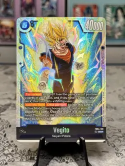 Dragon Ball Super Fusion World Vegito FB04-130 SCR Ultra Limit (Secret Rare) - Image 1