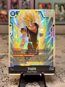 Dragon Ball Super Fusion World Vegito FB04-130 SCR Ultra Limit (Secret Rare) - Image 3