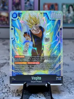 Dragon Ball Super Fusion World Vegito FB04-130 SCR Ultra Limit (Secret Rare) - Image 4