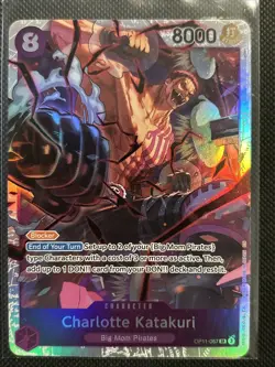 Charlotte Katakuri (067) OP11-067 A Fist of Divine Speed Foil One Piece TCG NM - Image 1