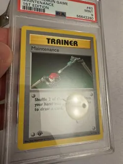 1999 Pokemon - 1st Edition Shadowless Maintenance - Base Set 83/102 PSA 9 Mint!! - Image 4