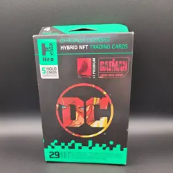 NEW & SEALED HRO Chapter 1 - 4 Booster Pack Box - New - Sealed 1 THE BATMAN CARD - Image 1