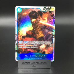 Monkey D.Luffy OP02-062 SR Paramount War ONE PIECE Card Game Japanese - Image 1