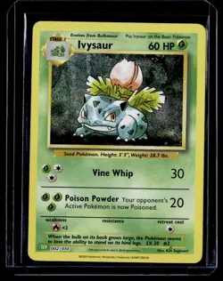 Ivysaur 002/034 Holo Trading Card Game Classic CLV Pokemon 2023 - Image 1