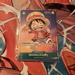 One Piece Card Game- Monkey D. Luffy Anime Expo 2023 Promo P-037 Non Foil - Image 1