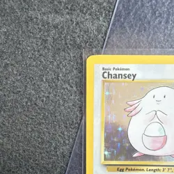 Chansey pokemon Base Set 2 Holo Rare Card 3/130 - Image 2