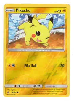 Pikachu 54/214 Sm-Unbroken Bonds Reverse Holo - Pokemon Card NM - Image 1