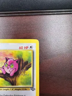 Jigglypuff 1st Edition Pokemon Card 1999 54/64 Jungle WOTC LP RARE 1st Ed - Image 4