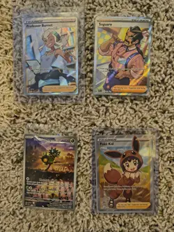 450 Pokemon Card Lot (Holo/Rev Holo/V/FA/Bulk) - Image 3
