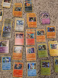 450 Pokemon Card Lot (Holo/Rev Holo/V/FA/Bulk) - Image 5
