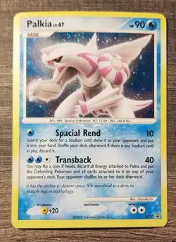 Palkia - DP27 Holo Black Star Promo 2008 Pokemon Card - Image 1