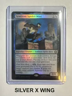 Symbiote Spider-Man Foil x1, MTG, Marvel's Spider-Man, SPM, NM - Image 1