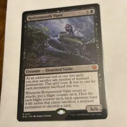 Rottenmouth Viper Bloomburrow Regular - Image 1