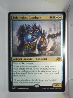 Brightglass Gearhulk - M191 - MTG - Aetherdrift (DFT) - Image 1