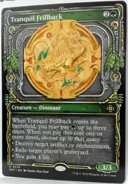 Tranquil Frillback (Showcase) Rare #74 Aftermath Regular - Image 1