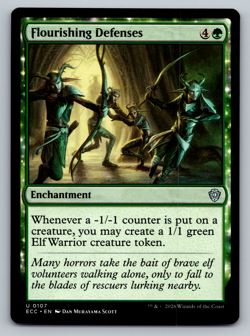 Flourishing Defenses U 0107 Lorwyn Eclipsed Regular - Image 1