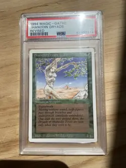 🌳 1994 MAGIC The Gathering SHANODIN DRYADS REVISED 3RD EDITION PSA 10 💎MINT - Image 1