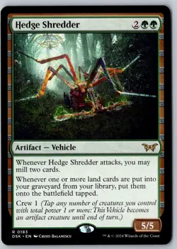 Hedge Shredder Duskmourn: House of Horror 183 NM - Image 1