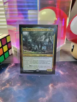 Uro, Titan Of Nature's Wrath Magic The Gathering Theros Beyond Death Mythic LP - Image 1