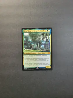 Uro, Titan Of Nature's Wrath Magic The Gathering Theros Beyond Death Mythic LP - Image 2