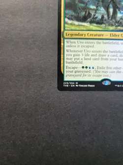 Uro, Titan Of Nature's Wrath Magic The Gathering Theros Beyond Death Mythic LP - Image 5